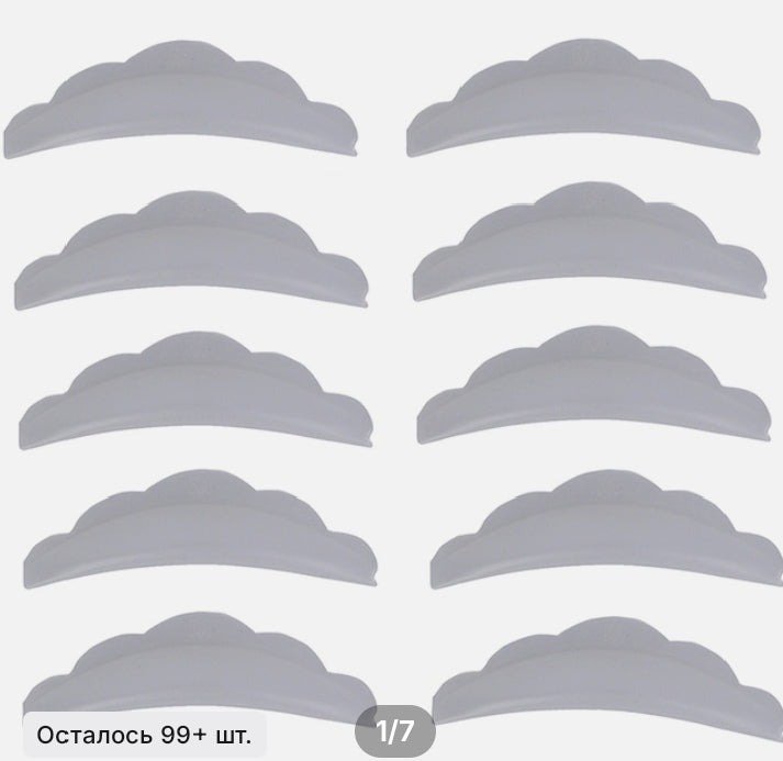 Selikonli kiprik bigudisi. 5 para